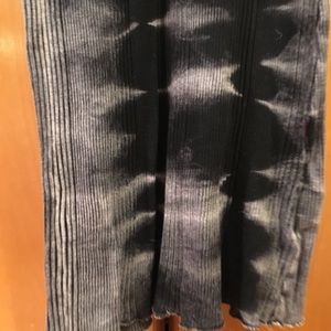 Hard tail ribbed dress